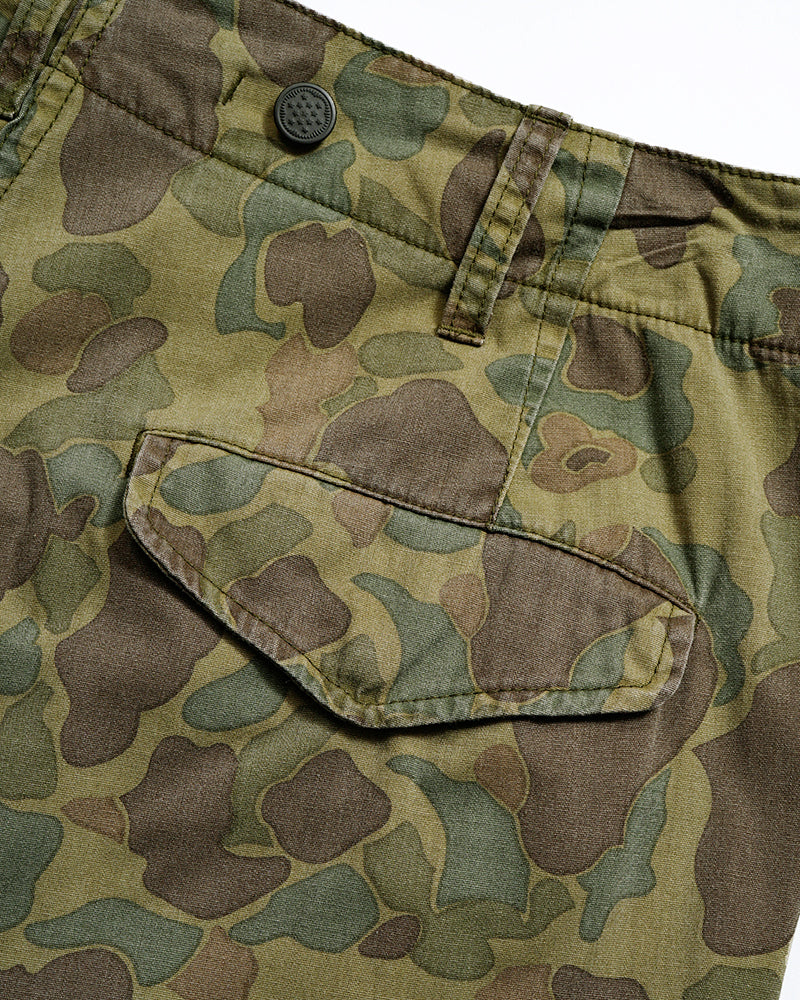 ARMY CARGO SHORTS DUCK HUNTER CAMO / GREEN