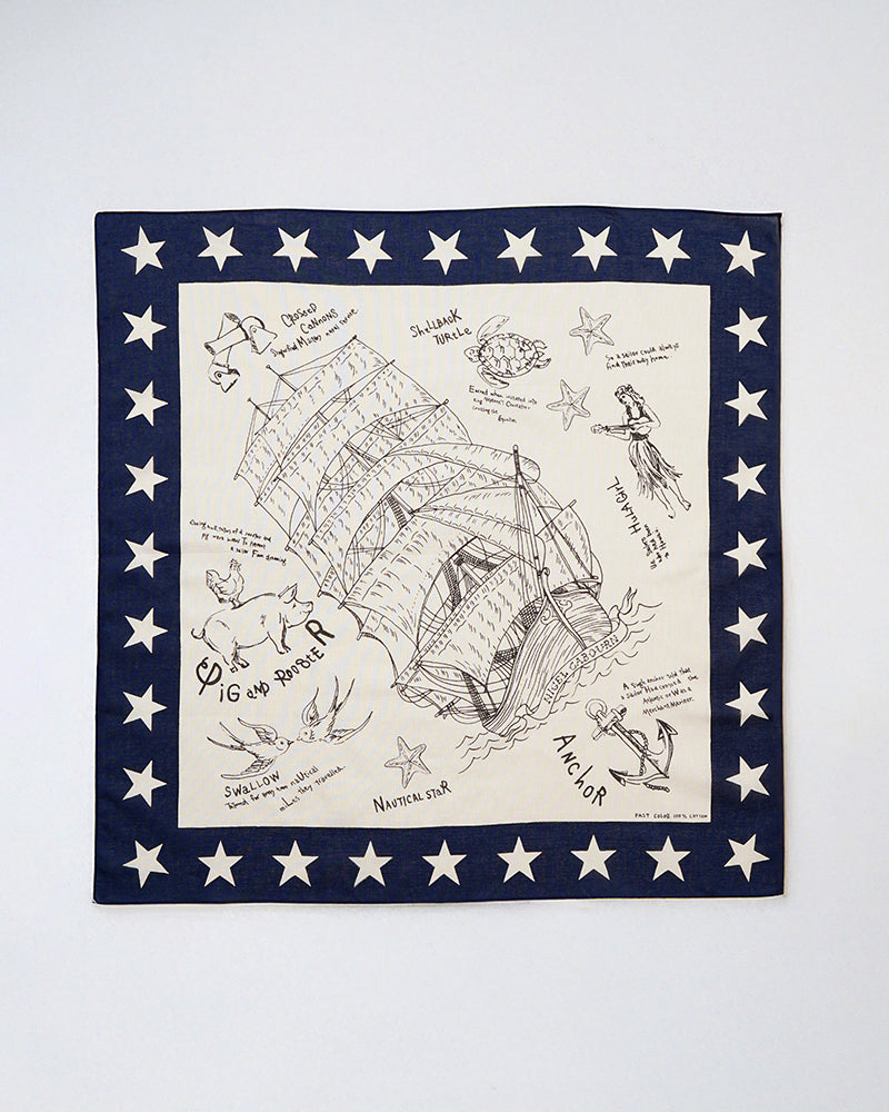 SAILOR BANDANA / NAVY