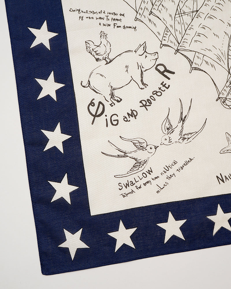 SAILOR BANDANA / NAVY
