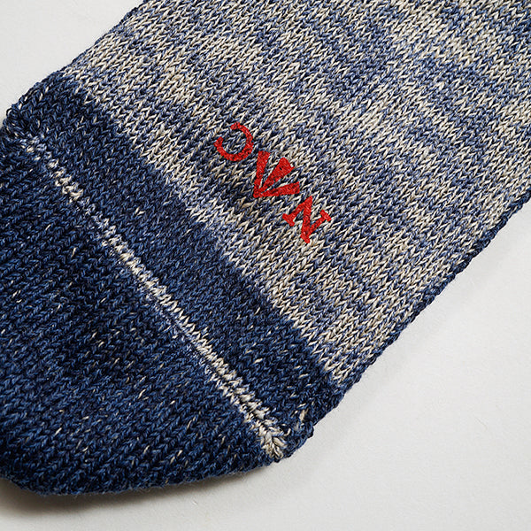 PILE SOCKS LINEN COTTON