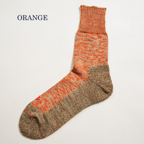 PILE SOCKS LINEN COTTON