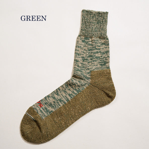 PILE SOCKS LINEN COTTON