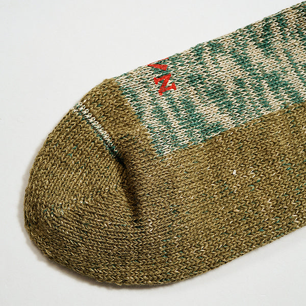 PILE SOCKS LINEN COTTON