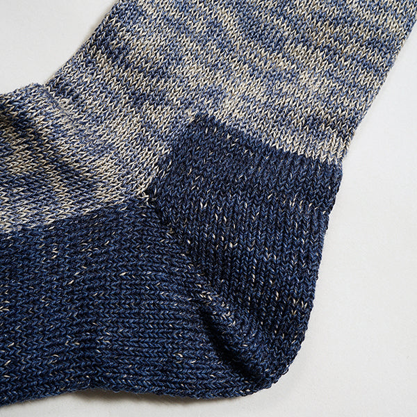 PILE SOCKS LINEN COTTON