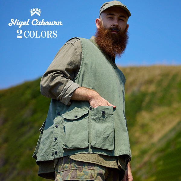 PULLOVER FISHING VEST RIPSTOP