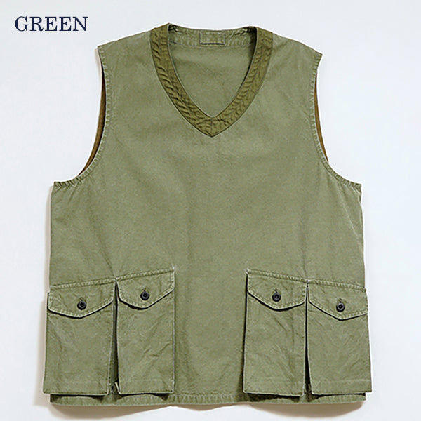 PULLOVER FISHING VEST RIPSTOP