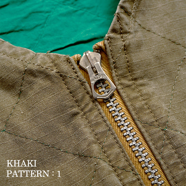 QUILTING DECK VEST REVERSIBLE RIPSTOP