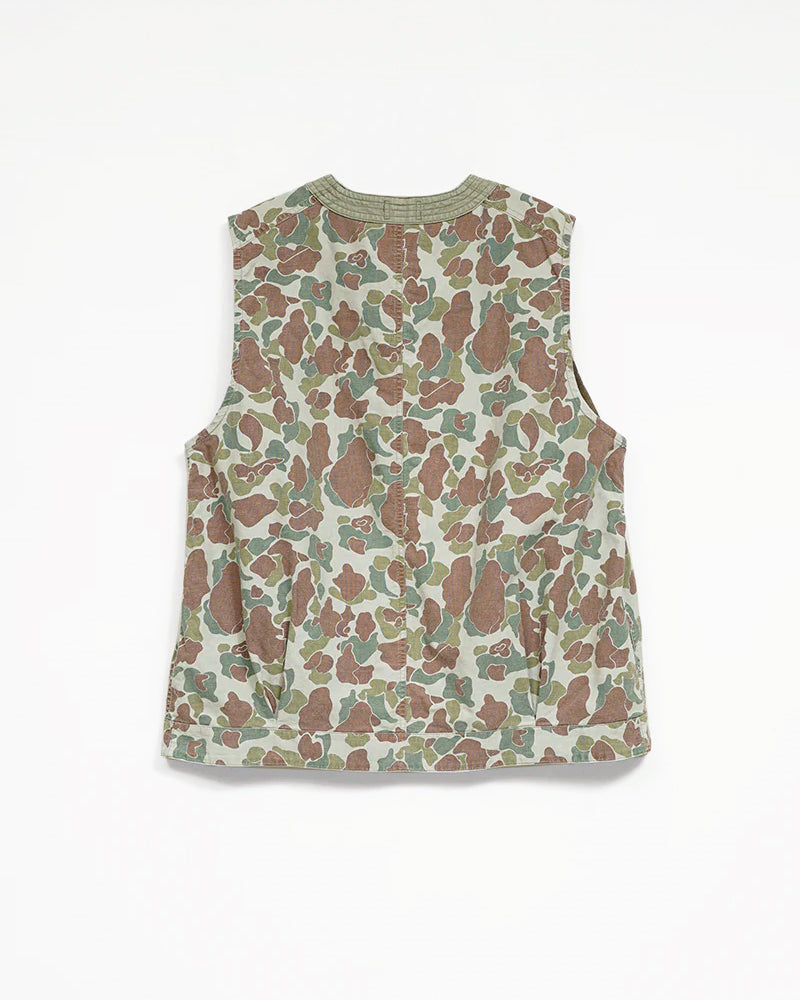 PULLOVER ARMY VEST CAMO / GREEN