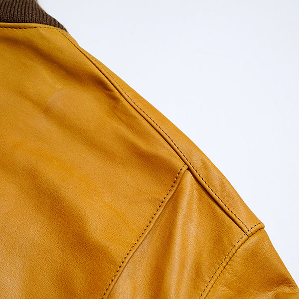 PRE-ORDER / A-1 FLIGHT JACKET HORSE NUBUCK / CAMEL