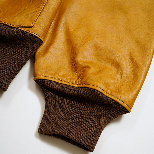 PRE-ORDER / A-1 FLIGHT JACKET HORSE NUBUCK / CAMEL