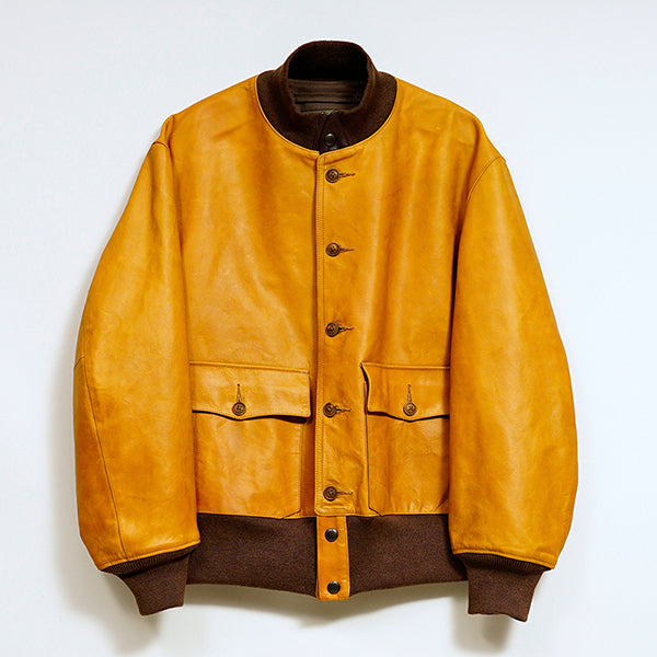 PRE-ORDER / A-1 FLIGHT JACKET HORSE NUBUCK / CAMEL