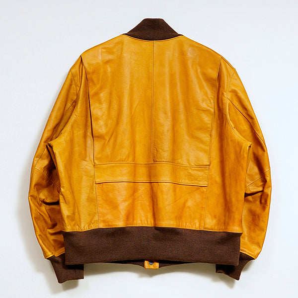 PRE-ORDER / A-1 FLIGHT JACKET HORSE NUBUCK / CAMEL