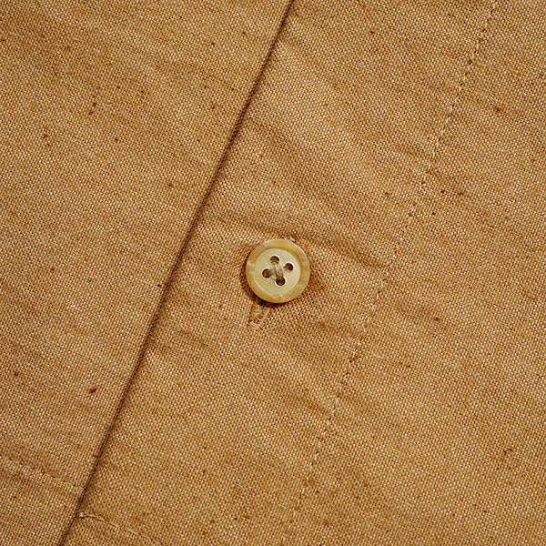 OX'ED SILVER / RANCH WORKER SHIRT BROWN COTTON / BROWN