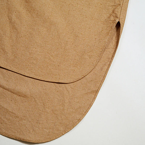 OX'ED SILVER / RANCH WORKER SHIRT BROWN COTTON / BROWN