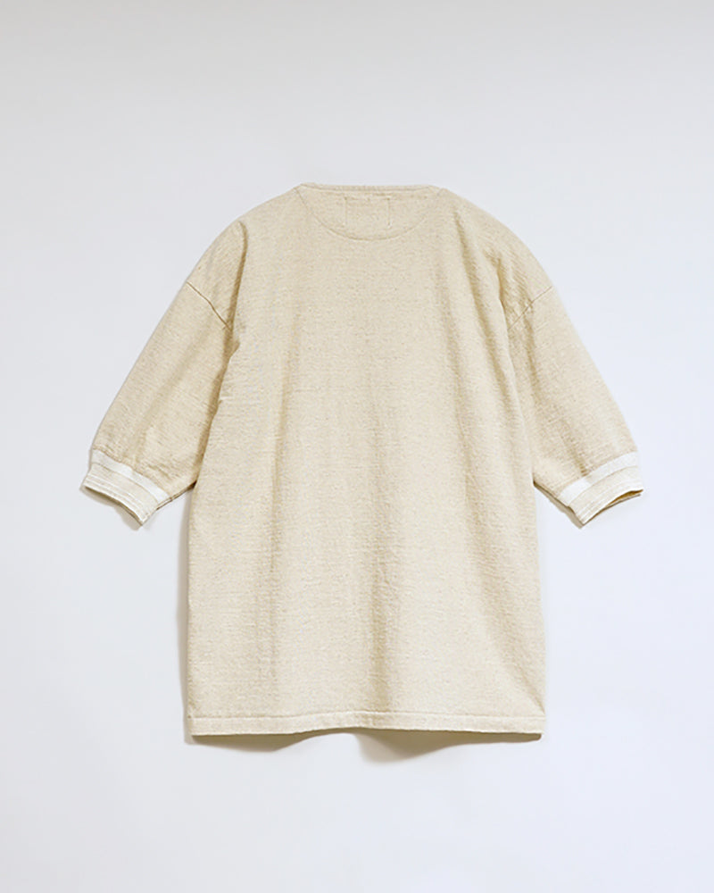 OX'ED SILVER / RANCH WORKER HENLEY LOOPWHEEL