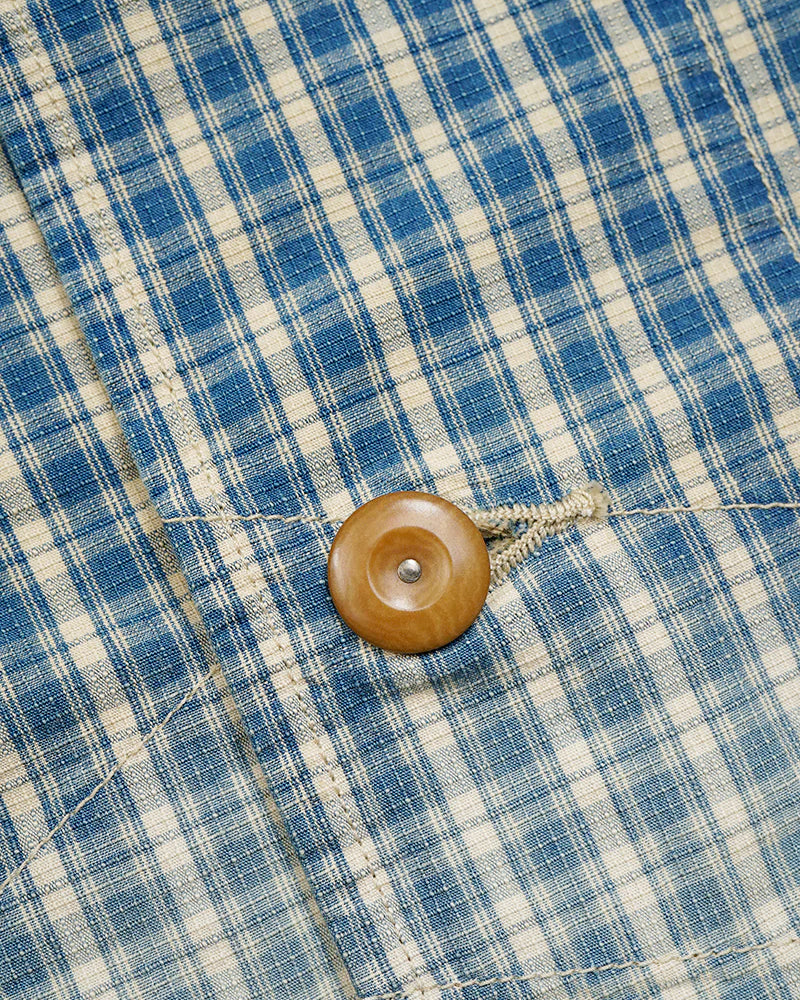 OX'ED SILVER / FARMER JACKET PALAKA CHECK / BLUE