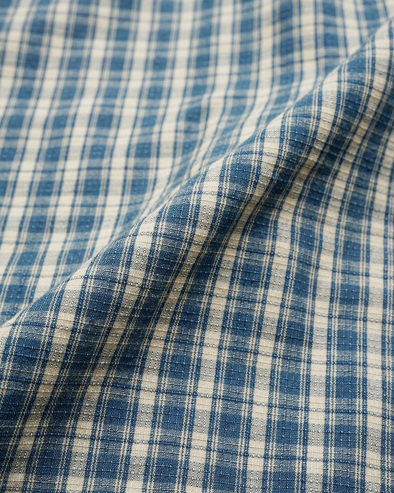 OX'ED SILVER / FARMER JACKET PALAKA CHECK / BLUE