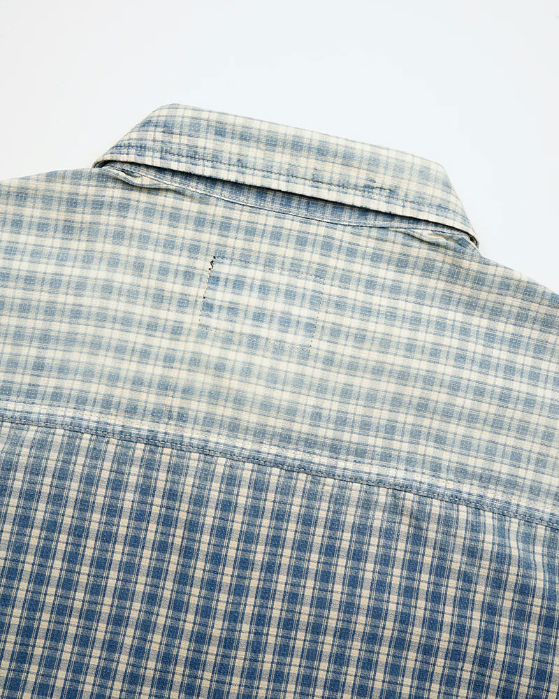 OX'ED SILVER / FARMER JACKET PALAKA CHECK / BLUE