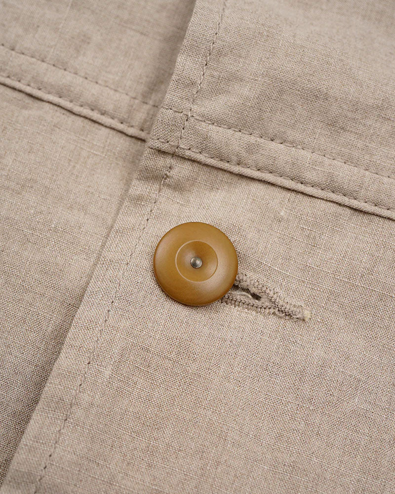 OX'ED SILVER / FARMER JACKET LINEN