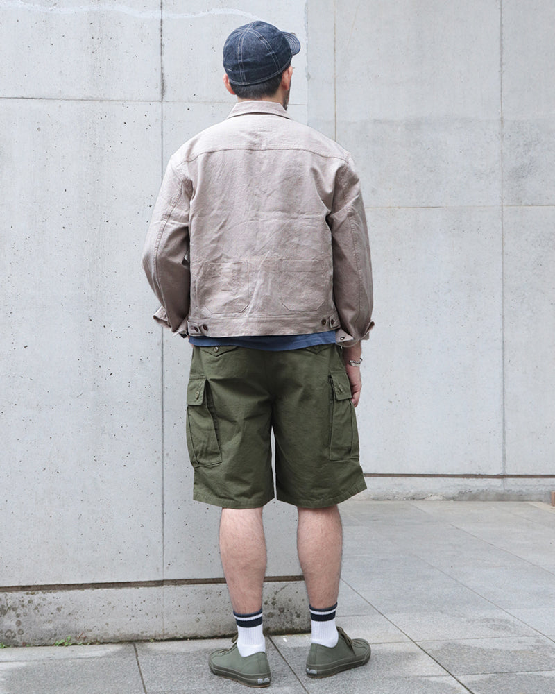 OX'ED SILVER / FARMER JACKET LINEN