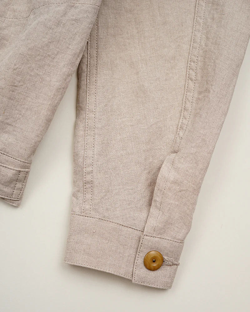 OX'ED SILVER / FARMER JACKET LINEN