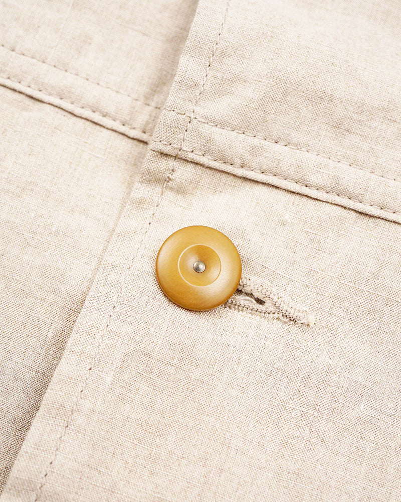 OX'ED SILVER / FARMER JACKET LINEN