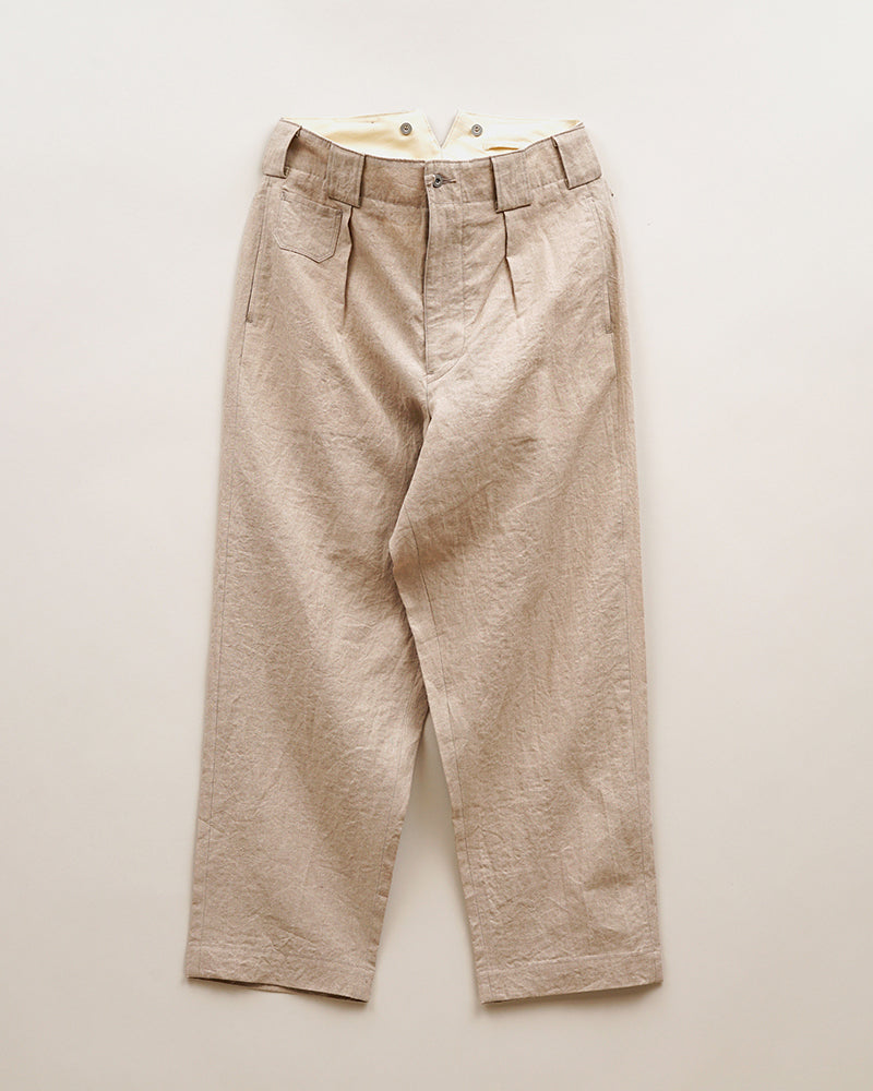 OX'ED SILVER / FARMER PANT LINEN
