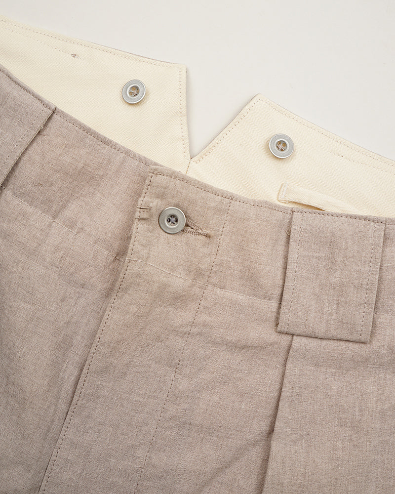 OX'ED SILVER / FARMER PANT LINEN