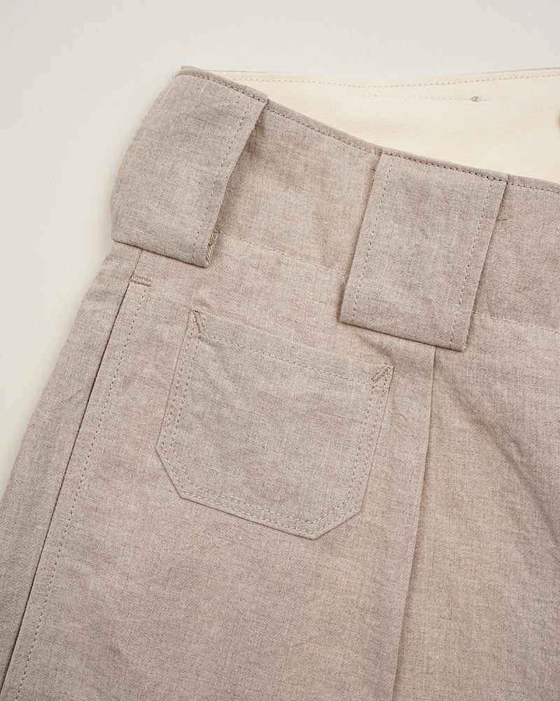 OX'ED SILVER / FARMER PANT LINEN