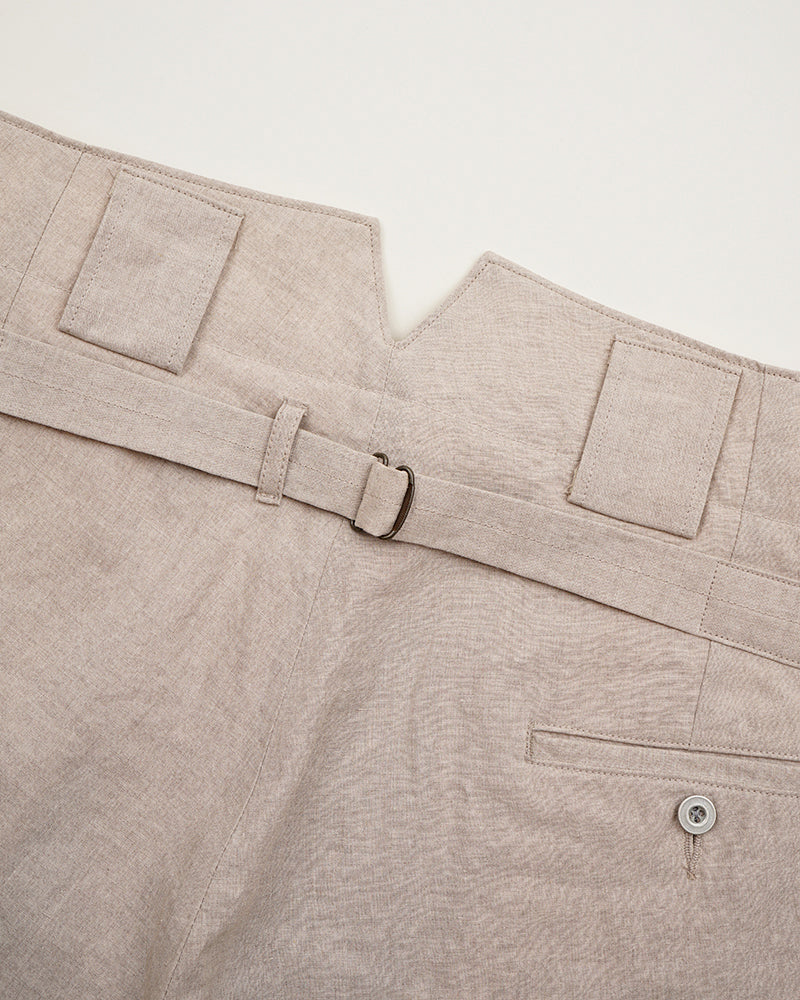 OX'ED SILVER / FARMER PANT LINEN