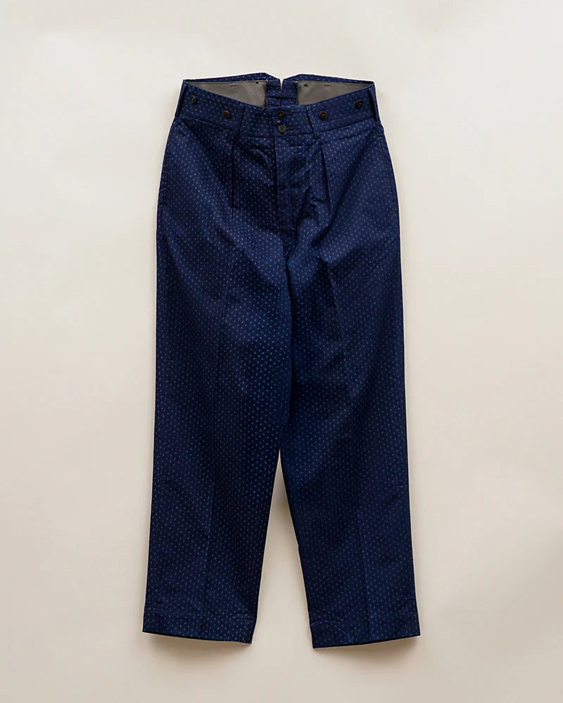 OX'ED SILVER / FARMER PANT KASURI / NAVY