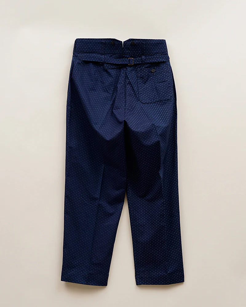 OX'ED SILVER / FARMER PANT KASURI / NAVY