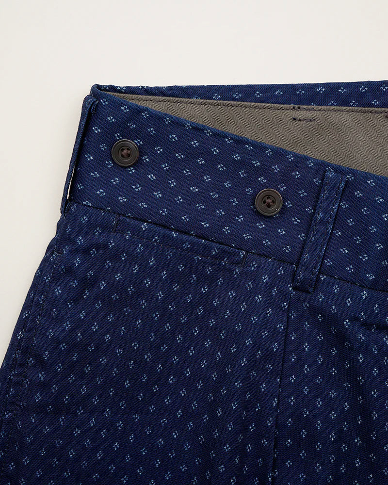 OX'ED SILVER / FARMER PANT KASURI / NAVY