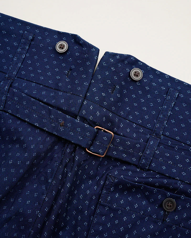 OX'ED SILVER / FARMER PANT KASURI / NAVY
