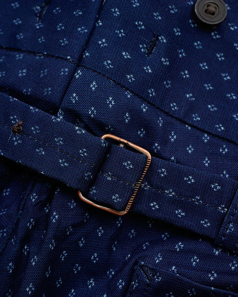 OX'ED SILVER / FARMER PANT KASURI / NAVY