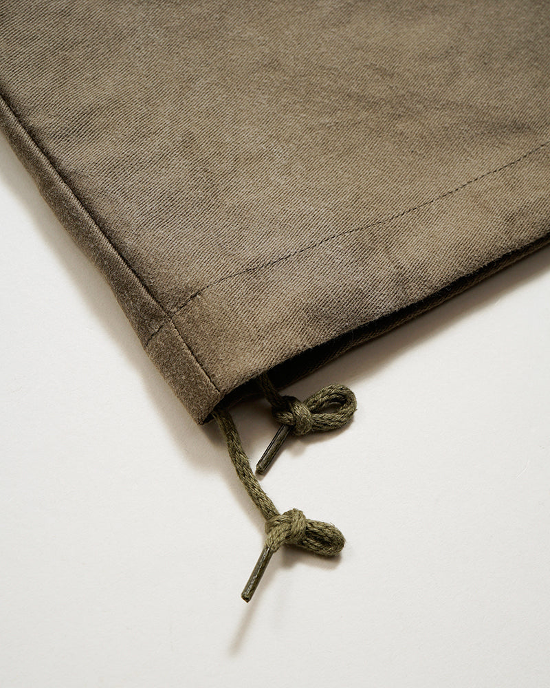OX'ED SILVER / FISHERMAN PANT  KURE KAKISHIBU / DARK BROWN