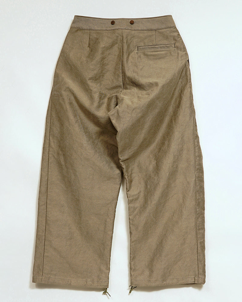 OX'ED SILVER / FISHERMAN PANT  KURE KAKISHIBU / DARK BROWN