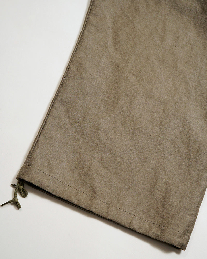 OX'ED SILVER / FISHERMAN PANT  KURE KAKISHIBU / DARK BROWN