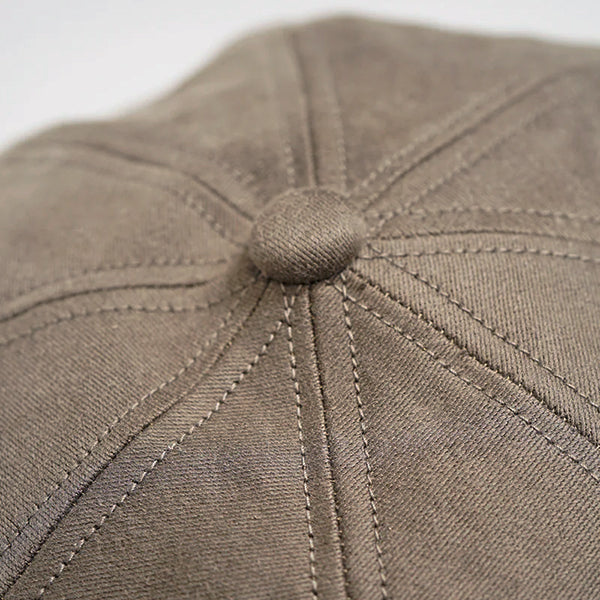 OX'ED SILVER / FISHERMAN CASQUETTE KURE KAKISHIBU / DARK BROWN