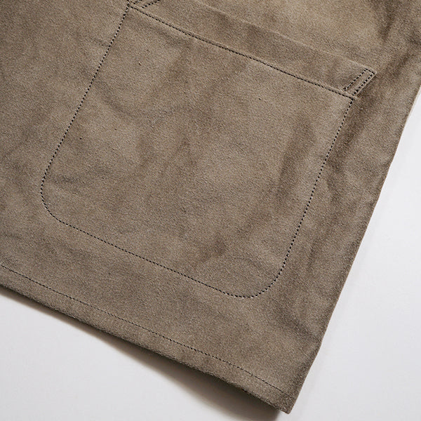 OX'ED SILVER / FISHERMAN VEST KURE KAKISHIBU / DARK BROWN