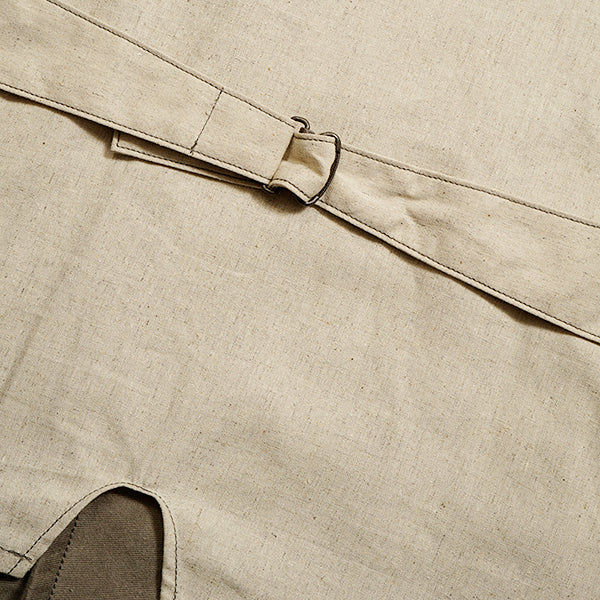 OX'ED SILVER / FISHERMAN VEST KURE KAKISHIBU / DARK BROWN