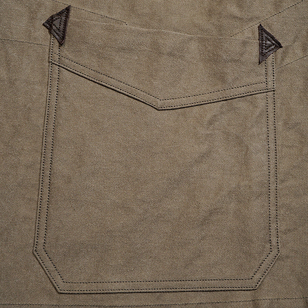 OX'ED SILVER / FISHERMAN JACKET KURE KAKISHIBU / DARK BROWN