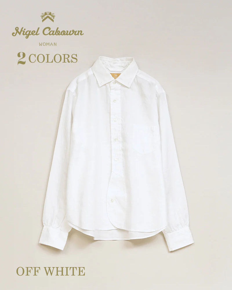 BRITISH OFFICERS SHIRT TYPE 2 HEMP / WOMAN