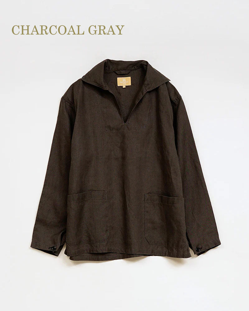 FRENCH PULLOVER  SHIRT HEMP / WOMAN