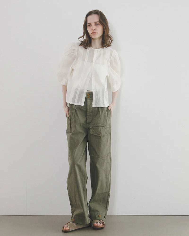 2WAY BLOUSE HALF SLEEVE