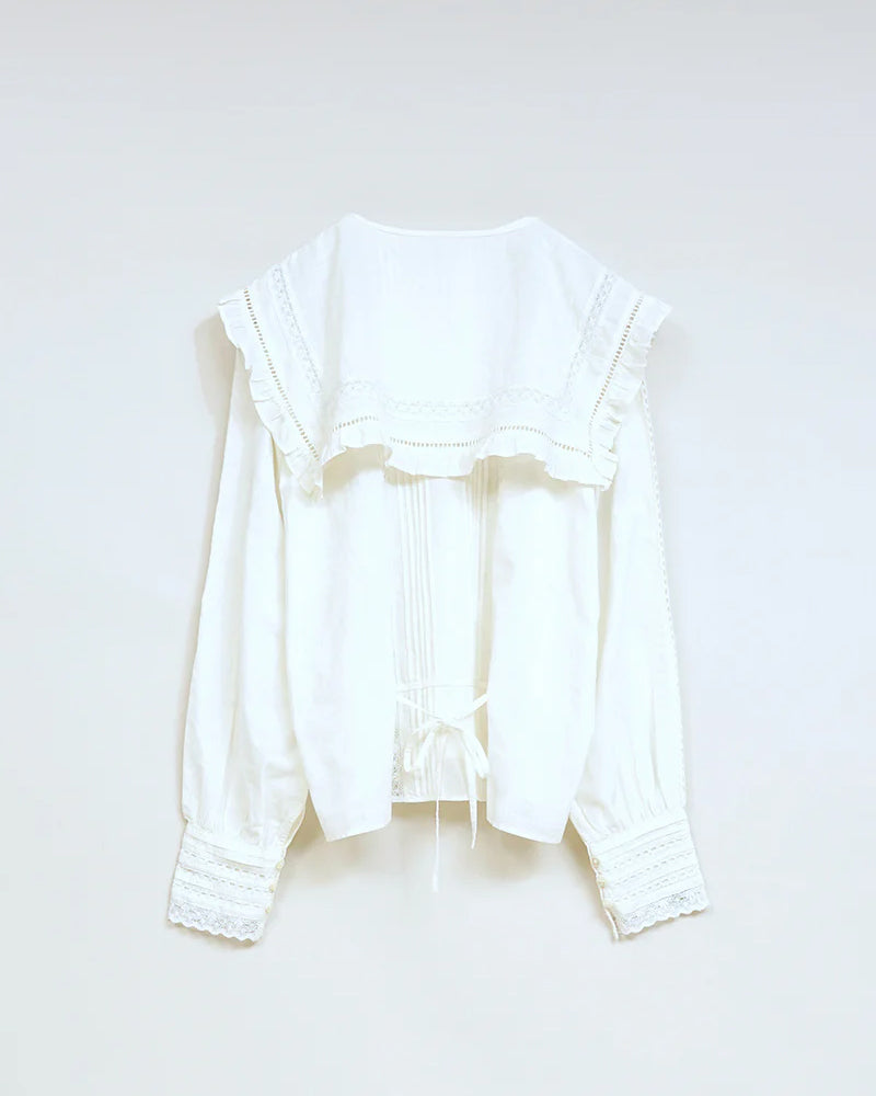 LEAVERS LACE BLOUSE KHADI