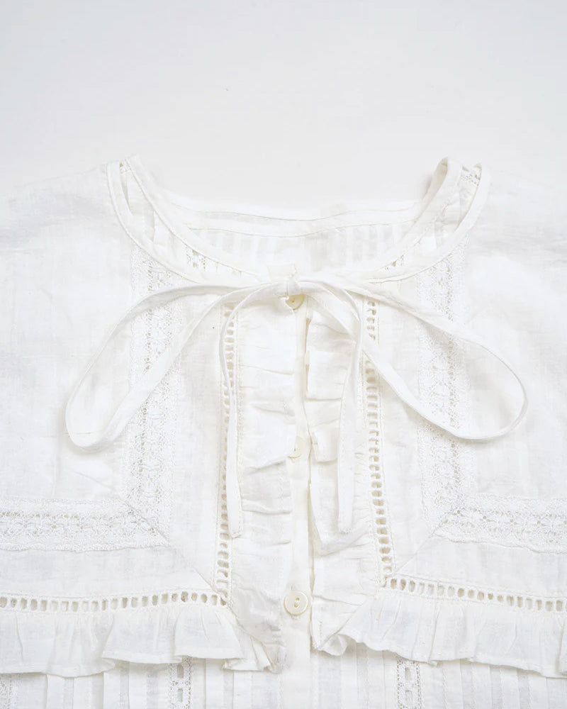 LEAVERS LACE BLOUSE KHADI