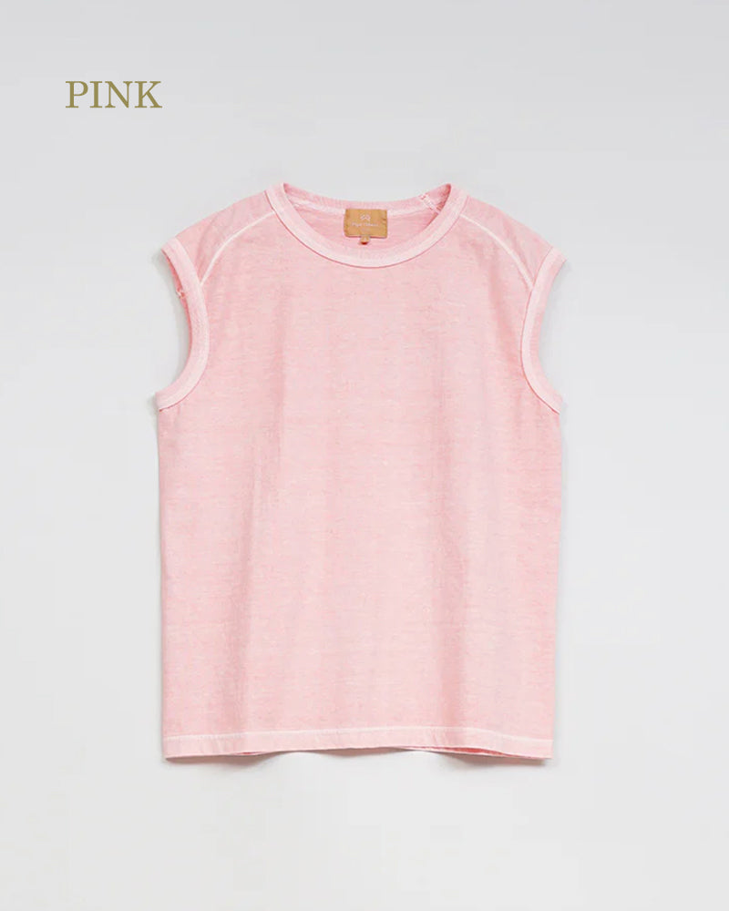SLEEVELESS T-SHIRT