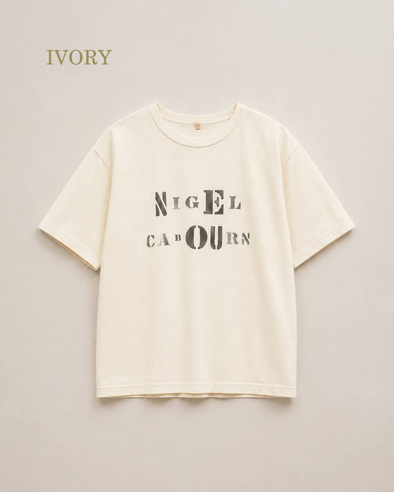 PRE-ORDER / NIGEL CABOURN PRINT T-SHIRT