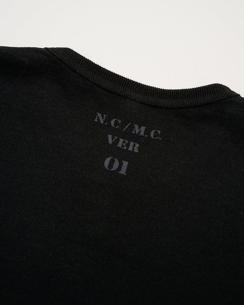 USMC BIG T-SHIRT HENLEY NECK
